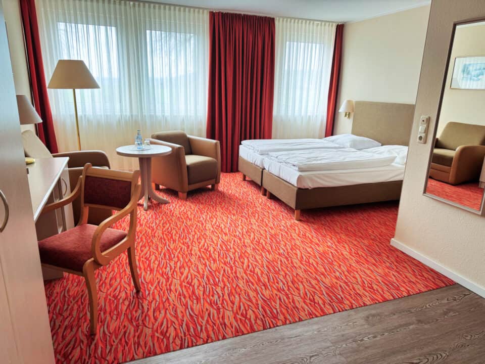 Doppelzimmer Komfort im Hotel garni Mueßer Hof