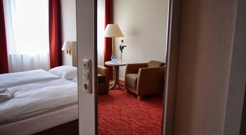Doppelzimmer Komfort im Hotel garni Mueßer Hof