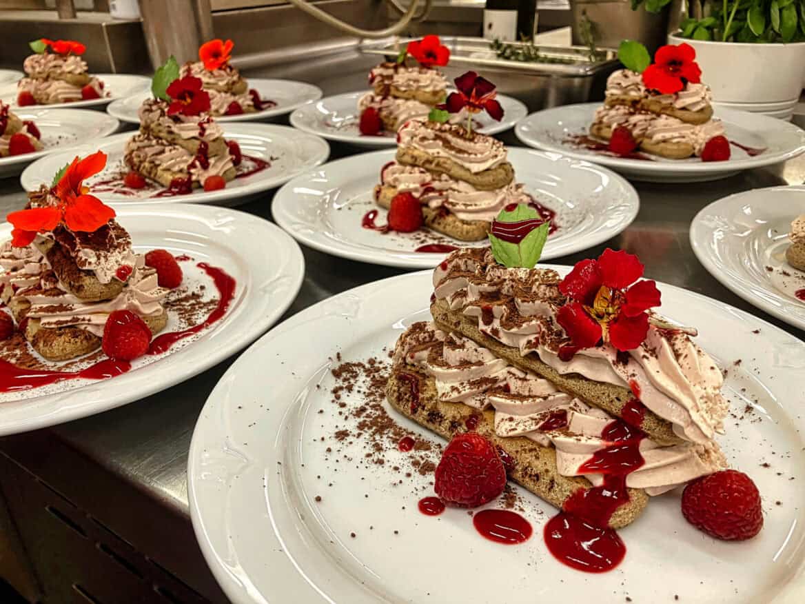 Torte im Hotel garni Mueßer Hof